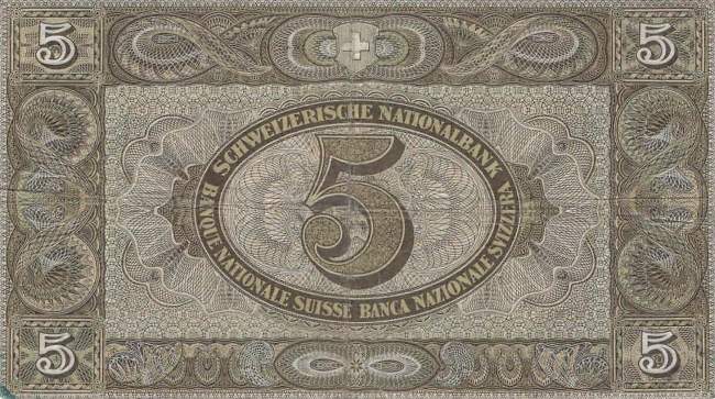 Schweiz 5 Franken 1949